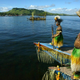 A scene from the Sentani Lake Festival in the Papua province.